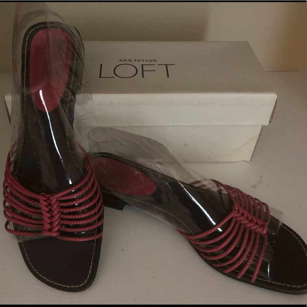 FINAL! Ann Taylor Loft Leather Sandals